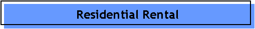 Residential Rental
